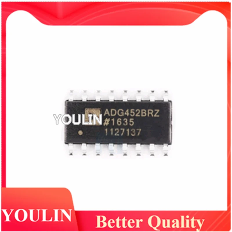 2pcs New genuine ADG452BRZ ADG452 ADG452BR SOP16 multiplexer decomposer