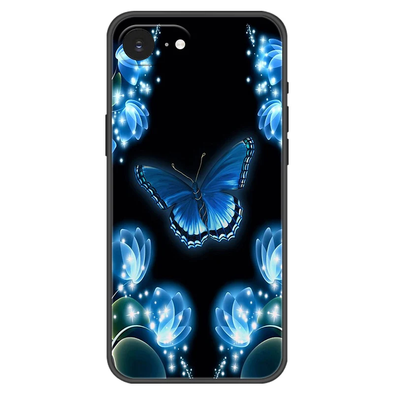 Phone Case For iPhone 16E iPhone16E SE 2025 SE4 5G Cases Soft Silicone Cover For iPhone SE4 Fashion Case Full Protector Shells