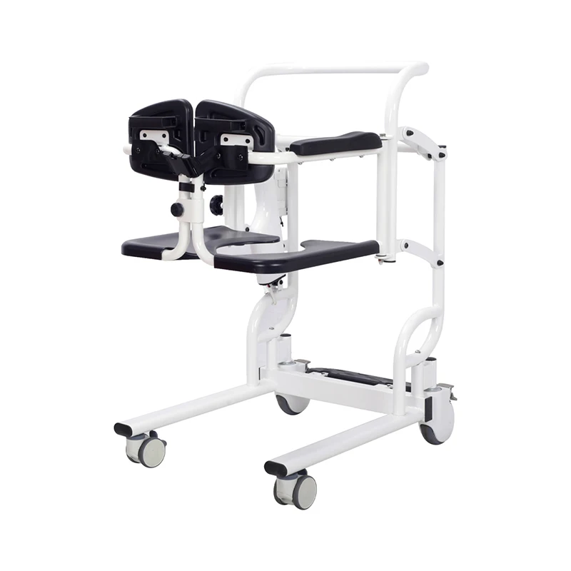 Hydraulic Patient Lift Transfer Chair Electric Pedal Lift Manual Transfer Manual Wheelchair IMOVE For Elderly Walker Rollator