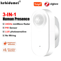 Tuya Zigbee Smart Motion Sensor PIR Human Body Movement Detector Security Burglar Alarm APP Remote Control For Alexa Google Home
