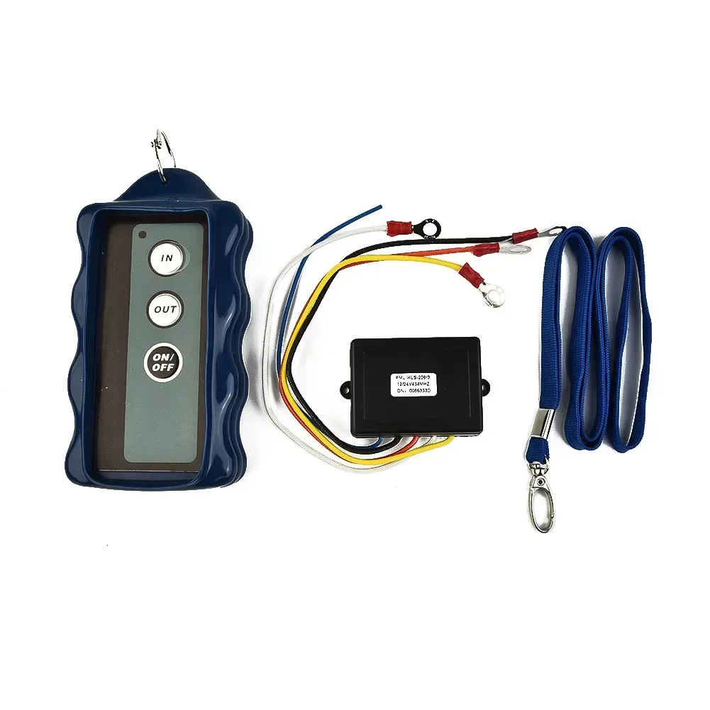 9-30V Electric Winch Switch Controller Wireless Remote Control Accessories Set For Jeep Trucks ATV SUV Vehicles Trailers