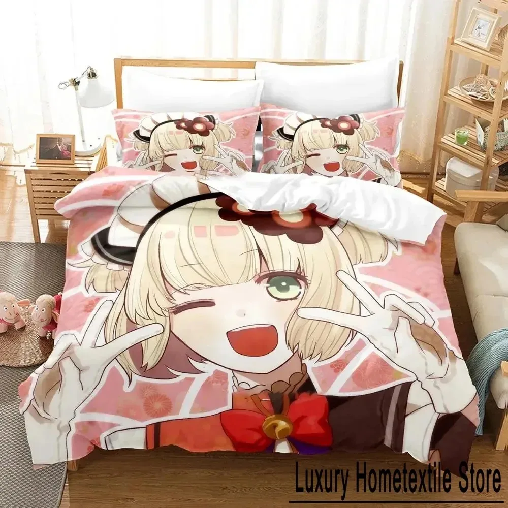 

Anime Game Olympia Soire Bedding Set Boys Girls Twin Queen Size Duvet Cover Pillowcase Bed Kids Adult Home Textile Customizable