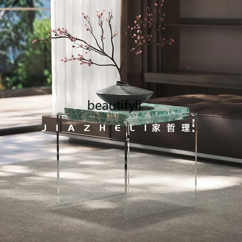 

X188 Living room sofa side small side few high-end art suspension villa light luxury high-end sense creative corner few