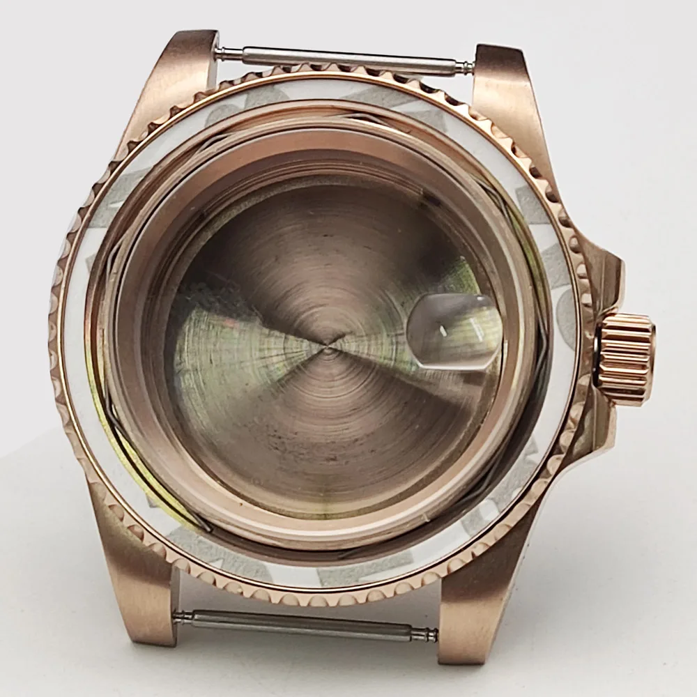 40 мм NH35A NH36 чехол сапфировое стекло 316L из нержавеющей стали, Модифицированная рамка для часов NH35/NH36/ETA2824