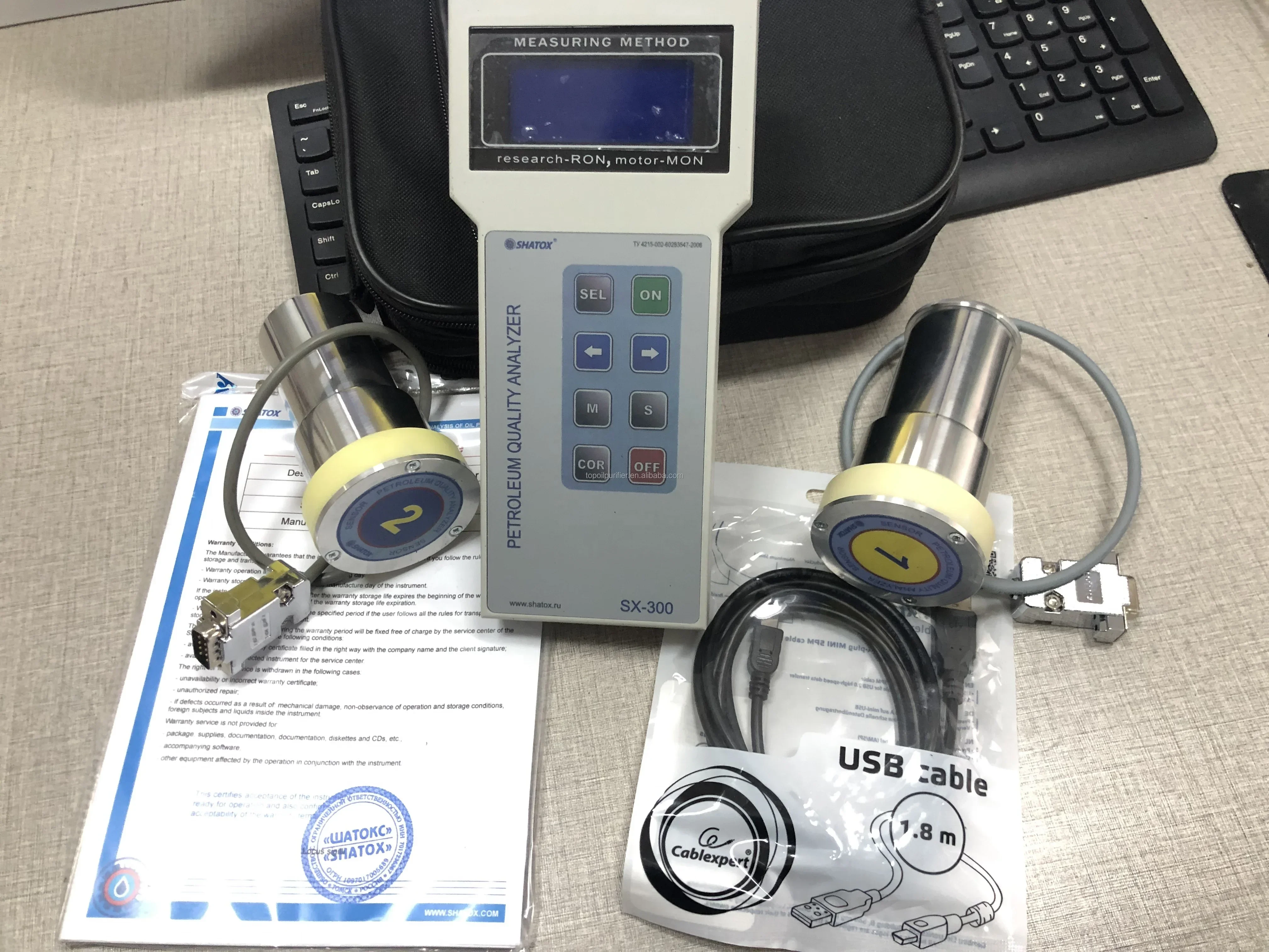 Model SX-300 Multi-function of Oil Analyzer Gasoline and Diesel  Testing Machine