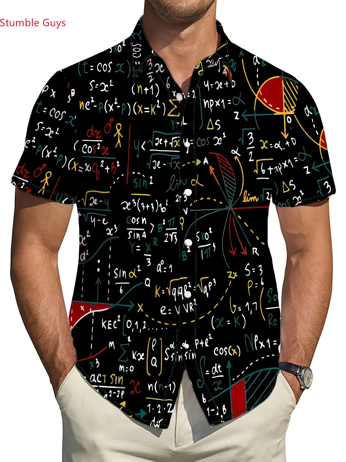 

Men's Floral Hawaiian Shirt Summer Fashion Casual Man Short Sleeve Lightweight Breathable Beach Vacation Party Tops