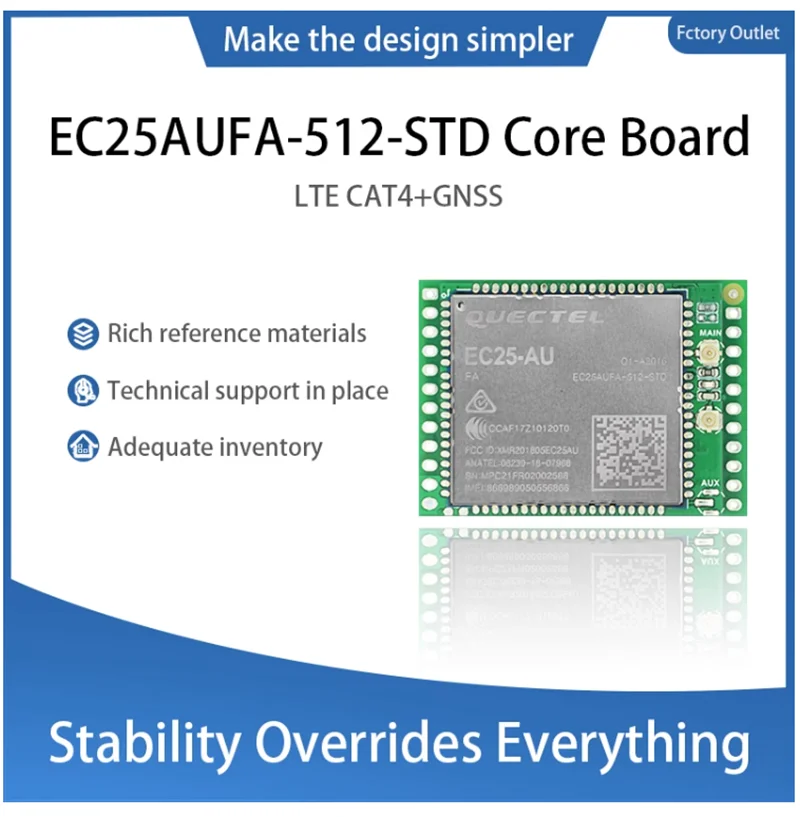 ec25-auコアボードgpsltecat4gnss