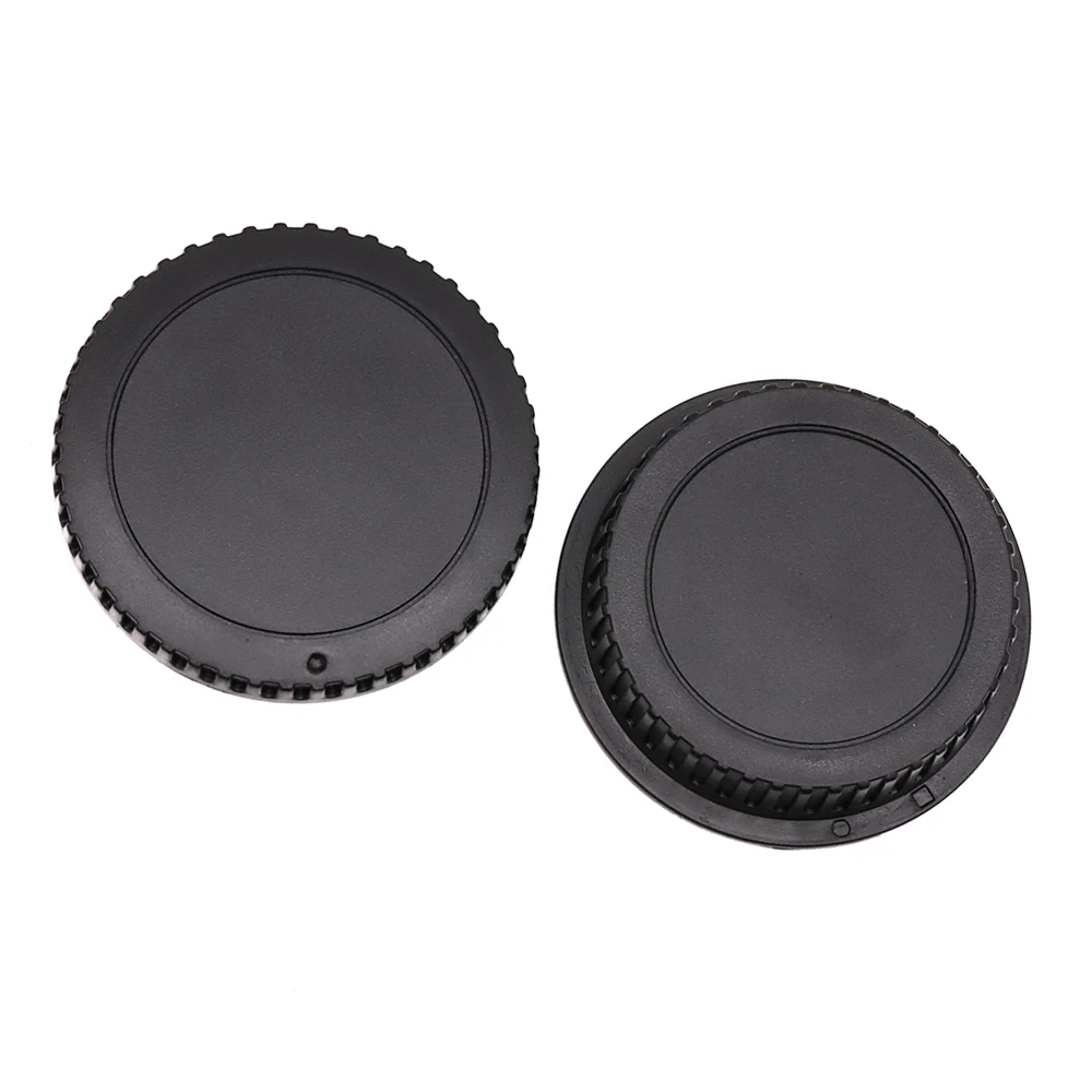 Juego de tapas para lentes traseras y tapas para el cuerpo de la cámara para montura Canon EF / EF-S