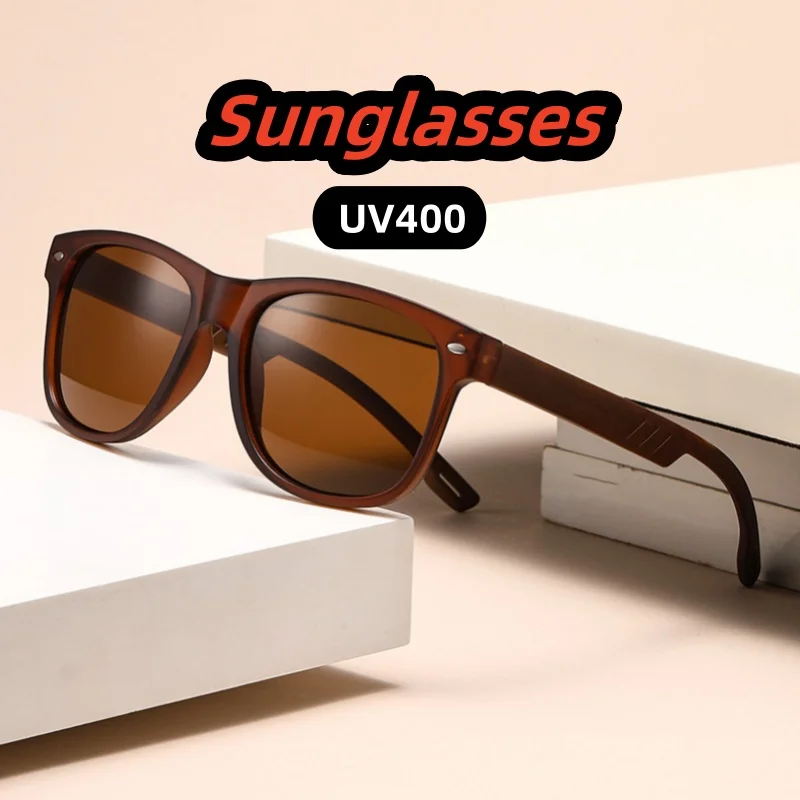 

Men's Trend Sunglasses Personality Comfortable UV400 Sun Protection Sturdy and Durable Shades Glasses Street Photography