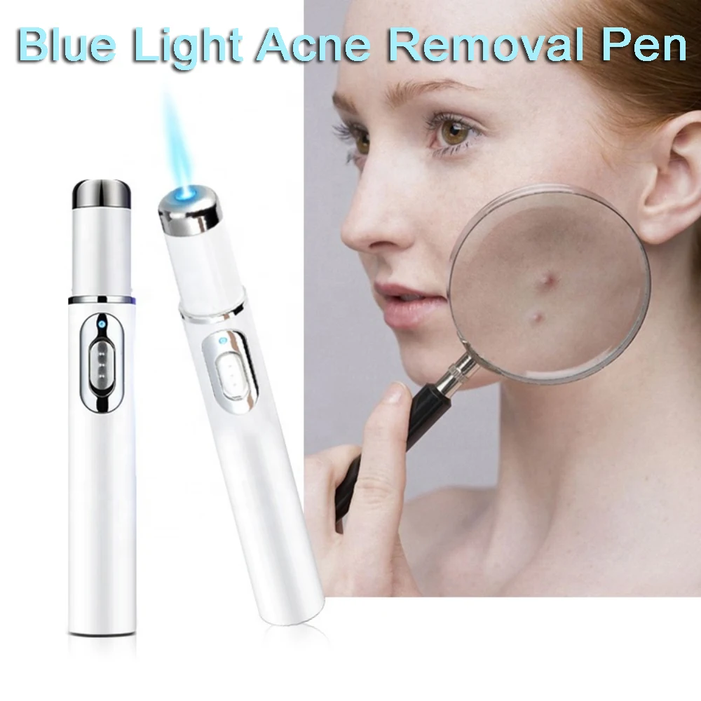 Portable Blue Light Reshaping Laser Pen Varicose Vein Treatment Scar Removal Tool Freckle Acne Treatment Beauty Tool