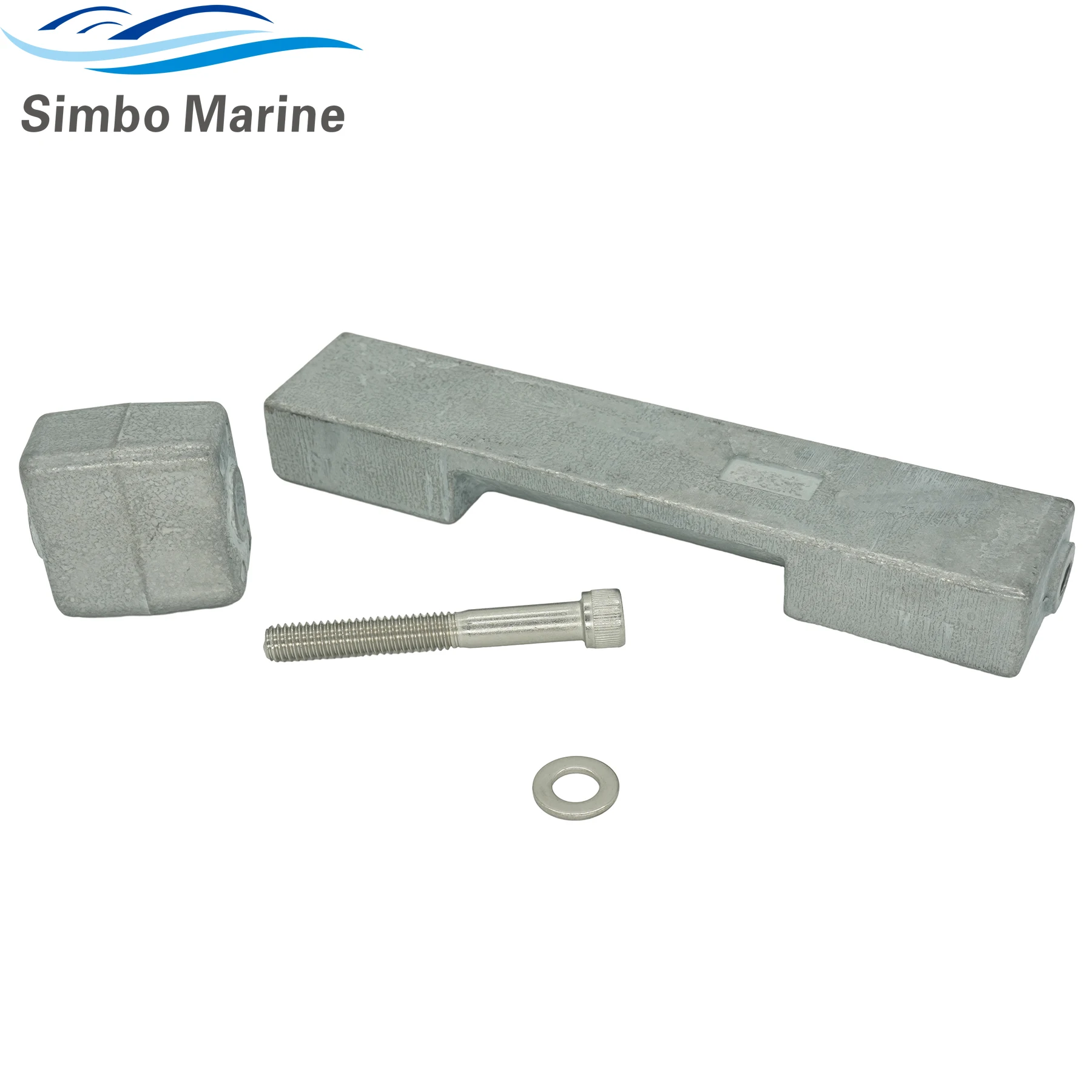 

5007089 393023 Lower Unit Anode Kit for Johnson Evinrude OMC BRP 90-225 HP 1991 To Later Outboard Engine Models 433580 436745