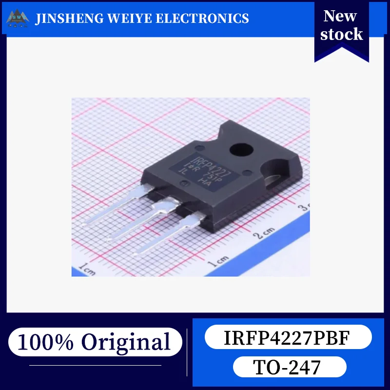 

(5/50 pieces) IRFP4227PBF IRFP4227 TO-247 N-channel 200V 65A 100% New Original Stock Fast Shipping Chipset