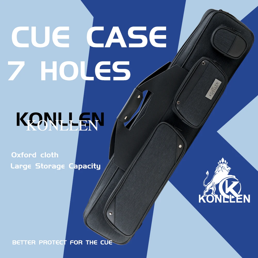 

Бильярдный Кий KONLLEN с 7 отверстиями, из ткани Оксфорд