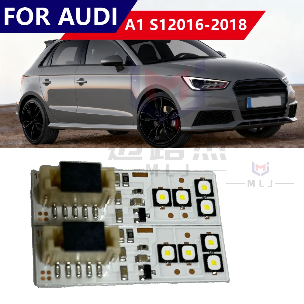 

For Audi A1 S1 8X Facelift 2016 2017 2018 DRL LED White Yellow Daytime Running Lights LED Board Light DRL Module Car Accessories