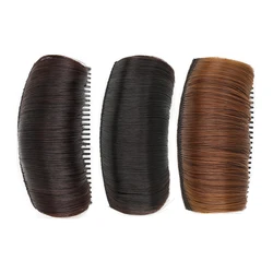 Hair Bun Clip per capelli falsi invisibili Base per capelli sintetici Bump Fluffy Hair Pad Styling Insert Tool Volume Fluffy aumento dei capelli Pad