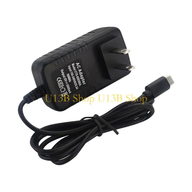 U13B Power Supply Adapter USB C Connector 5V3A Output Overheats Preventions