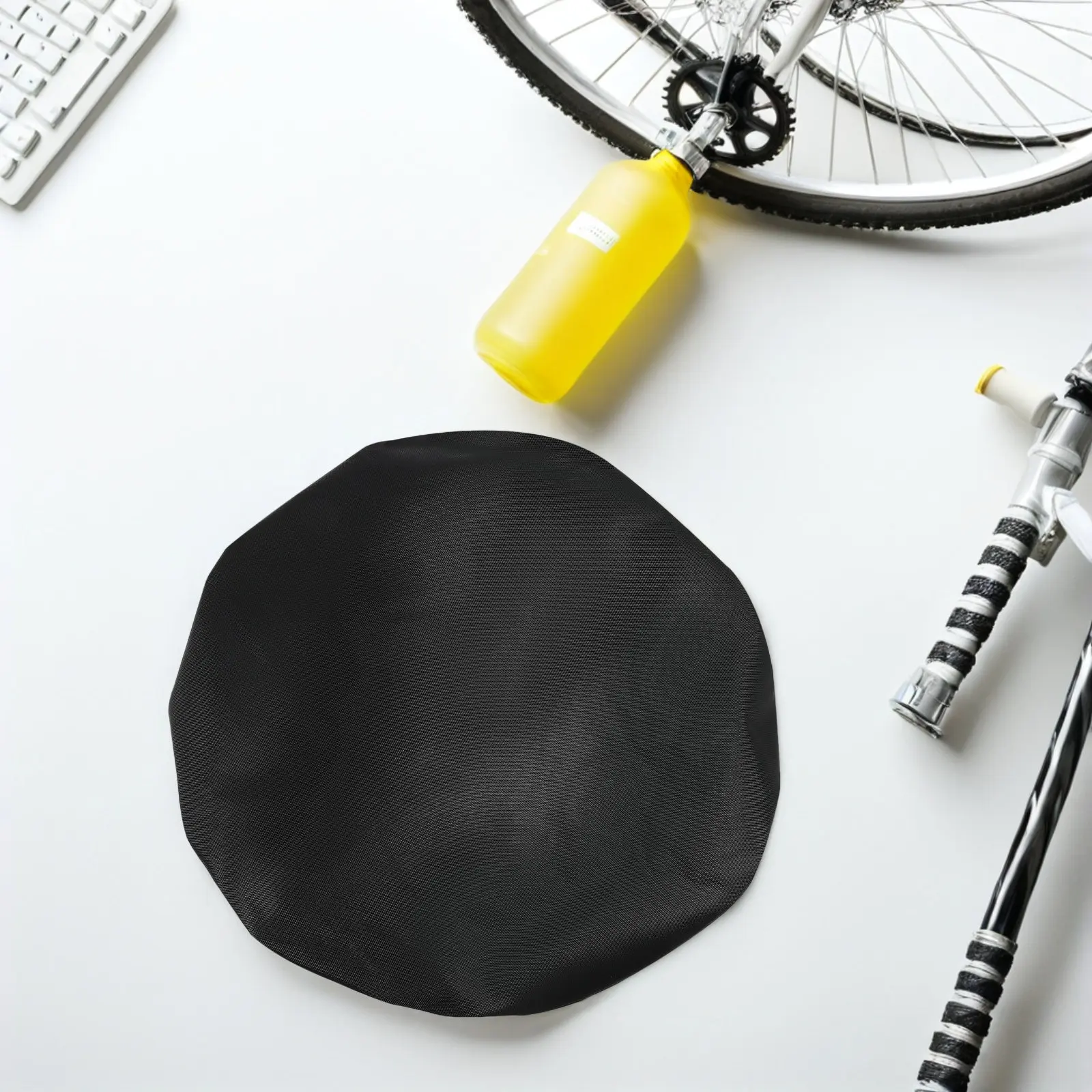 

8Pcs Compact Bike Saddle Cover Waterproof Uv Protection Breathable Lightweight Stain Resistant Saddle Protector for All Bikes