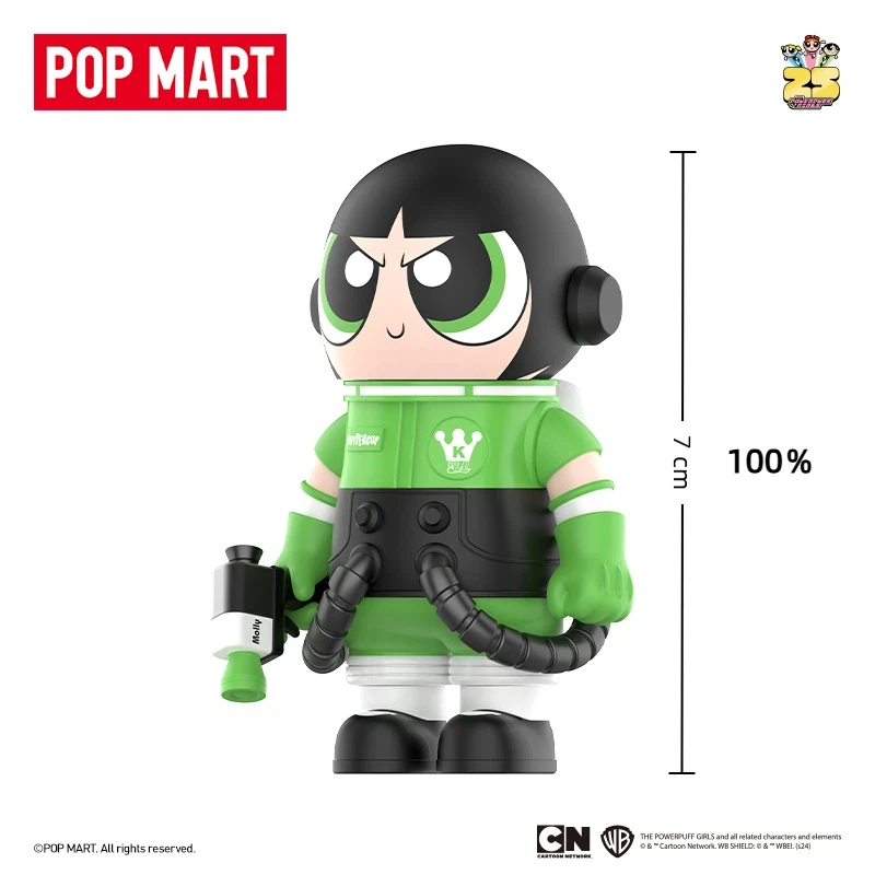 Popmart Mega Space Molly 400%+100% The Powerpuff Girls Series