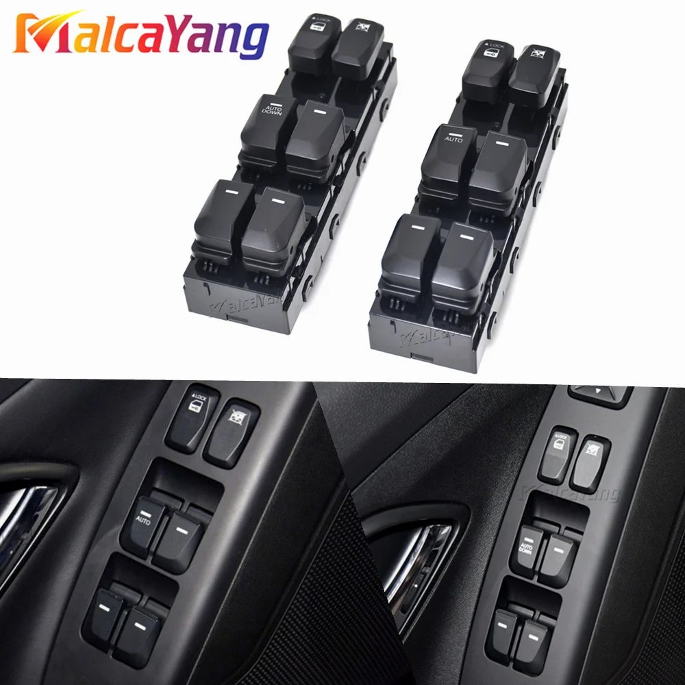 High Quality Front Left Driver Side Power Master Window Switch Car Accessories 935712S000 93571-2S000 For Hyundai Tucson 2009 -