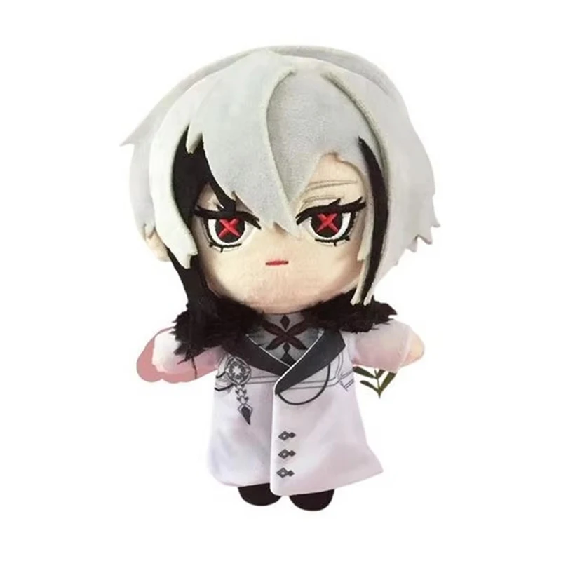 

Игра Arlecchino Косплей Аниме Impact Genshin Фигурка персонажа Очаровательный плюшевый костюм Реквизит Украшение Детский фанат Подарок на день рождения