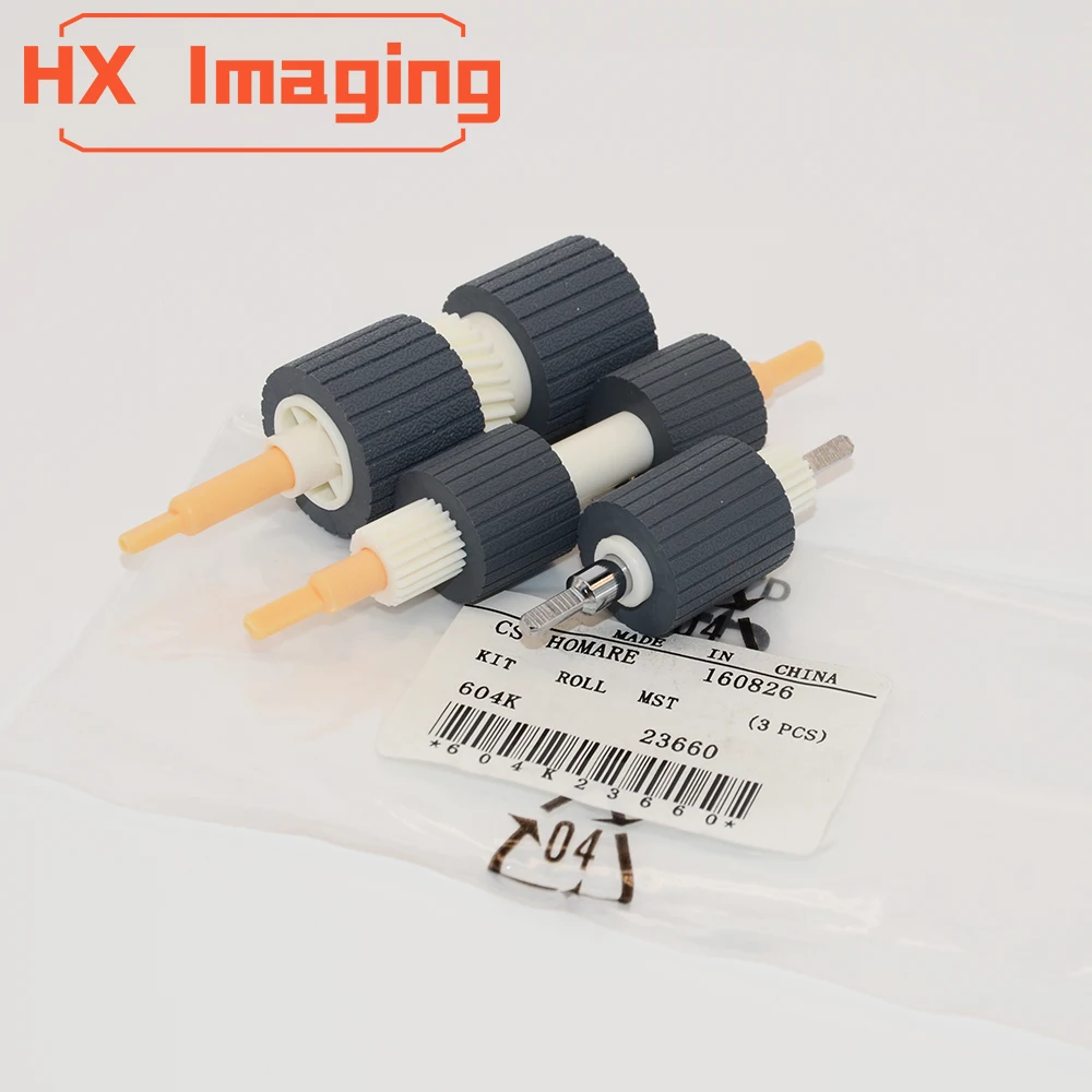 5SETS 604K23660 604K23290 Bypass Feed Roller Feed & Separation Roller Kit For Xerox 4110 4112 4127 C60 C70 550 700 V180 V80