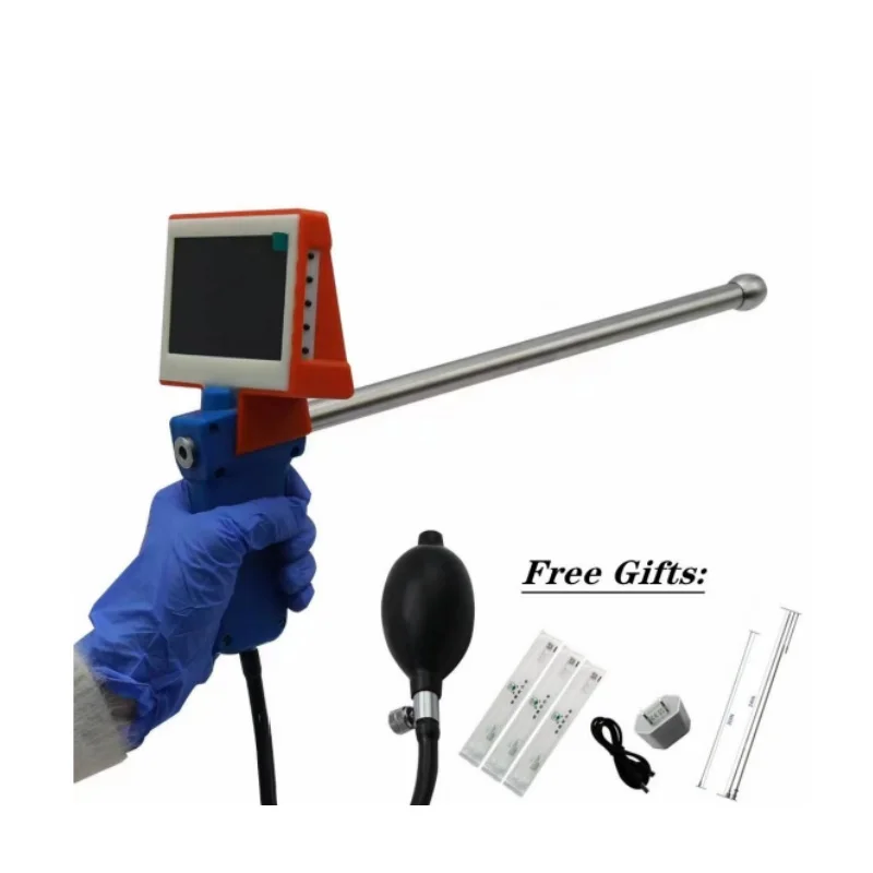 Cattle Visual Artificial Insemination Stainless Steel Probe Cattle Intelligent Equipment Farm Breeding Tools