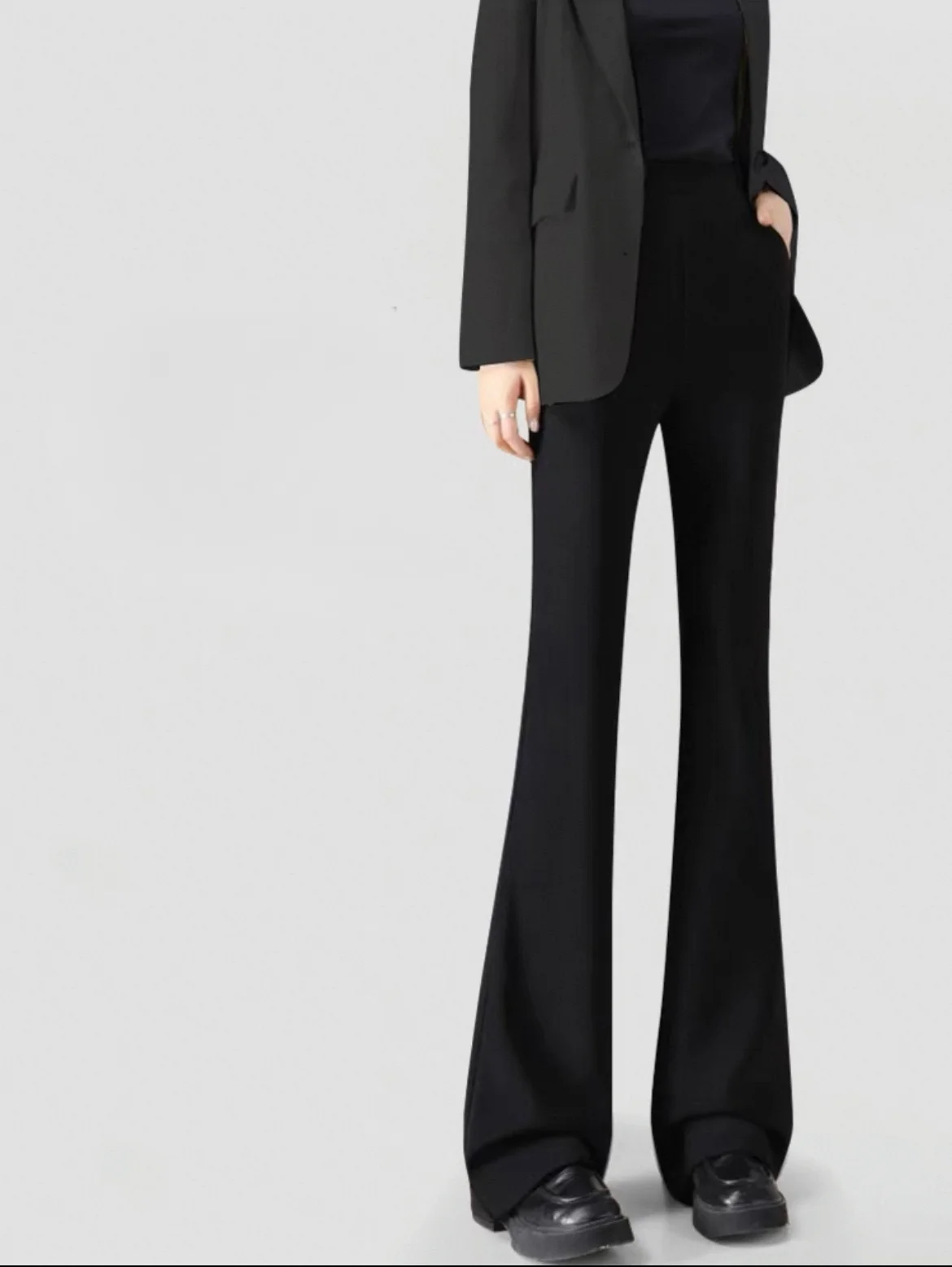 

Брюки Bootcut женские в стиле хип-хоп, лиоцелловые, мягкие, гладкие, тонкие, нежные, мягкие, легкие, тонкие, легкие, изысканные, полированные для девочек