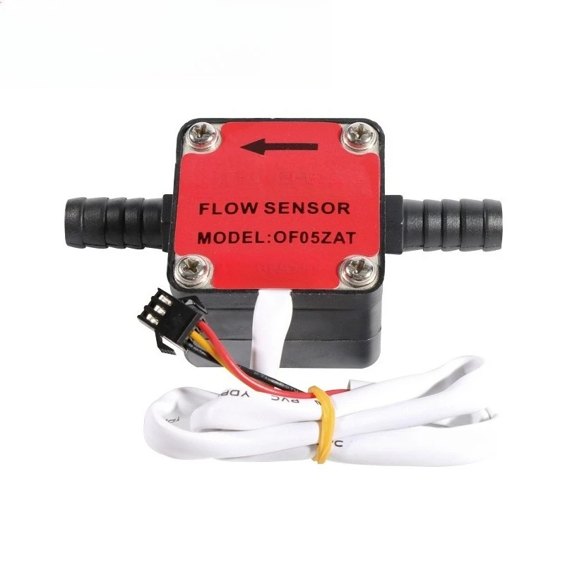 Gear Flowmeter Hall Flow Sensor For Oil Milk Honey Fertilizer Water 3/8 Inch Quick Connect Large Flow