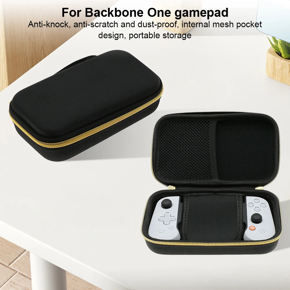 Hard Carrying Case Shockproof Portable Storage Bag Anti-Scratch Hard Shell Case for Backbone One Mobile Gaming Controller Handle