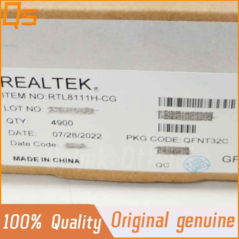 New Original RTL8111 RTL8111H-CG QFN32 Ethernet controller chip