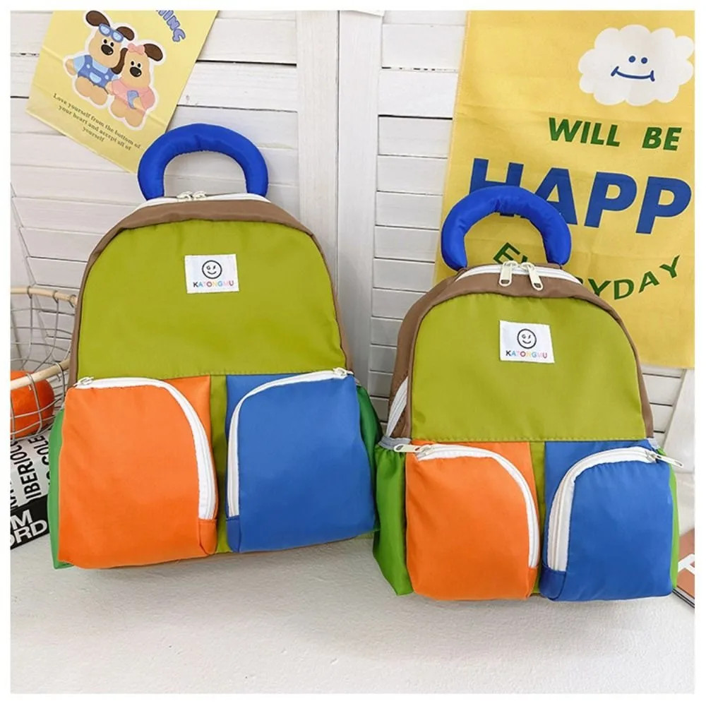 

Lightweight Children Backpack Casual Large Capacity Waterproof Kids Satchel Wear-resistant Kindergarten Schoolbag School