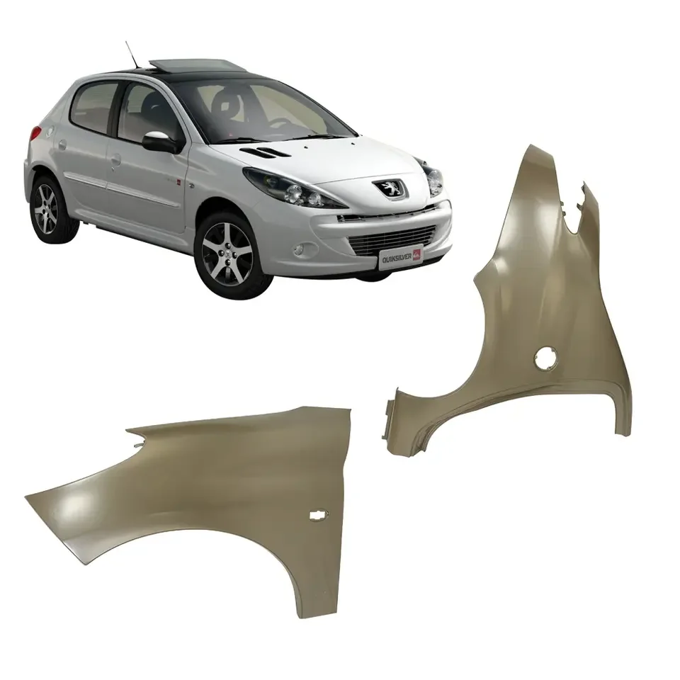 Good Quality Wholesale Auto Body Kit Car Front Rear Wheel Fender Flare for Peugeot 207 #8526XP/8526XQ