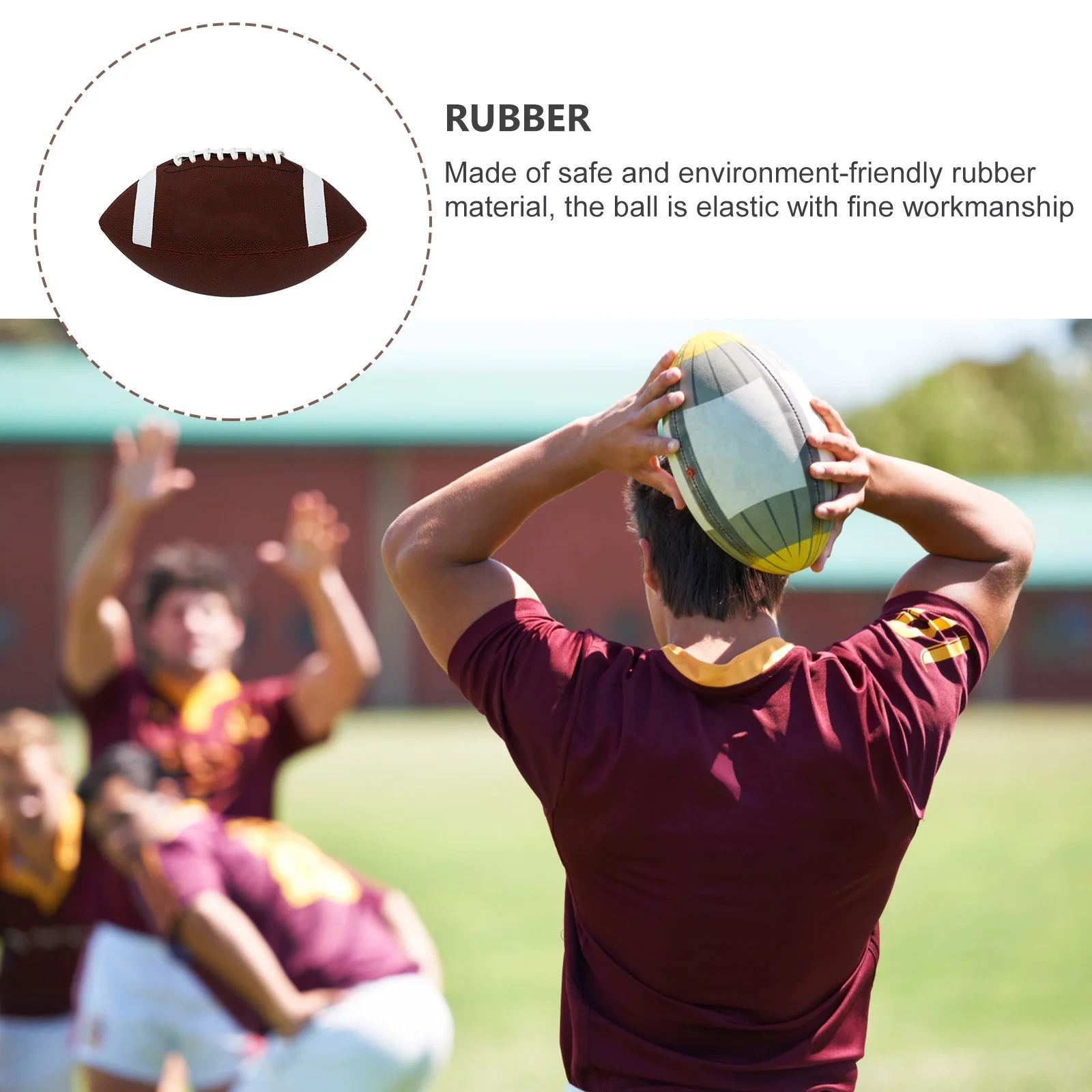 

Training American Football for Children High Quality Outdoor Sport Ball Standard Football Cute Gift for Student Birthday Present