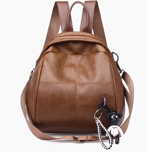 Ladies Fashionable Mini Lightweight Backpack New Style Compact Women's Shoulder Bag