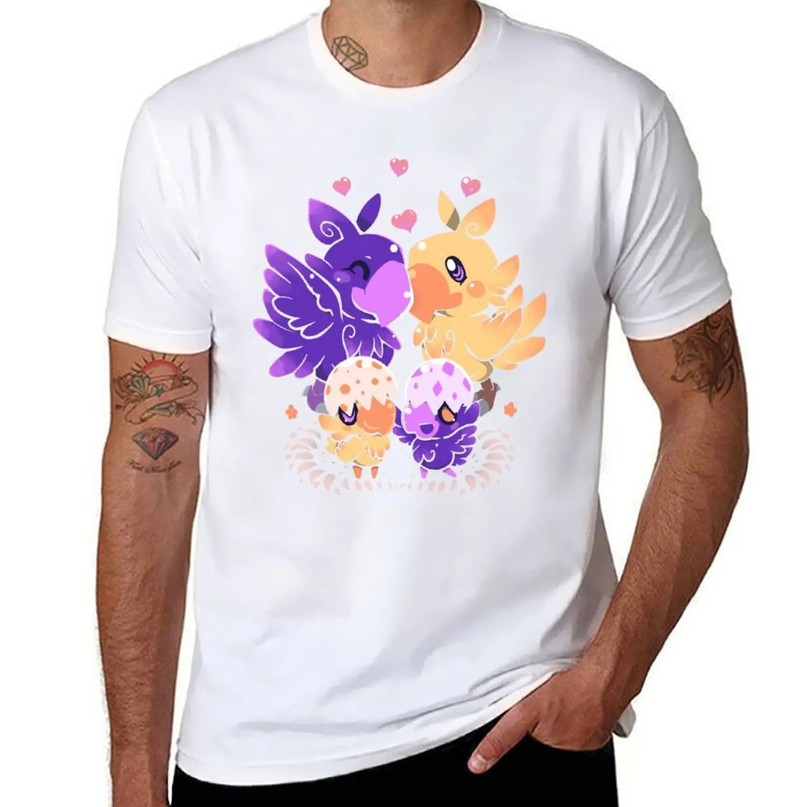 Camiseta Loving Choco Family, camisetas de lujo para hombre, Camiseta suave de algodón