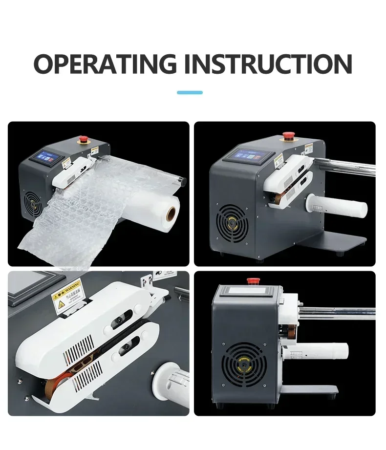 Tampon de remplissage de sac gonflable 2024, Machine de coussin de Film à bulles d'air pour oreiller