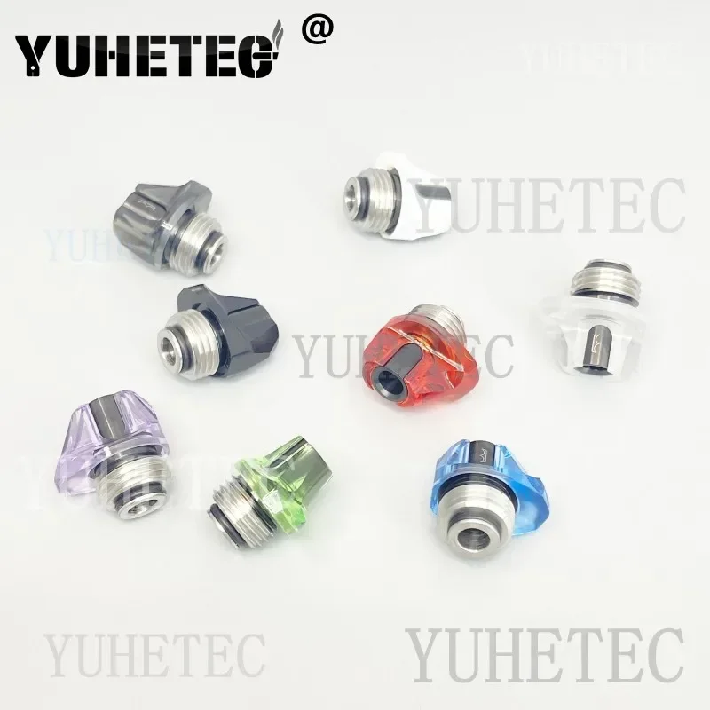 1 مجموعة BB البليت صندوق المعبرة مضلع V1 الاكريليك الفولاذ المقاوم للصدأ القش المشتركة