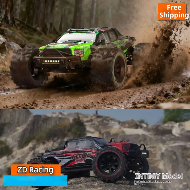 

Zd Mt09 1/9rc Remote Control Electric Four-Wheel Drive High-Speed Violent Brushless Remote Control Off-Road Vehicle With Battery