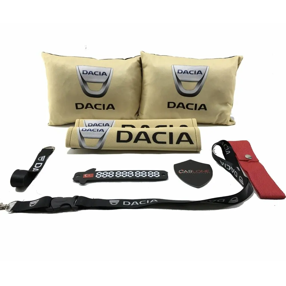 Dacia Comfort Set-Dacia Car Pillow Set Fabric-Dacia Auto Length