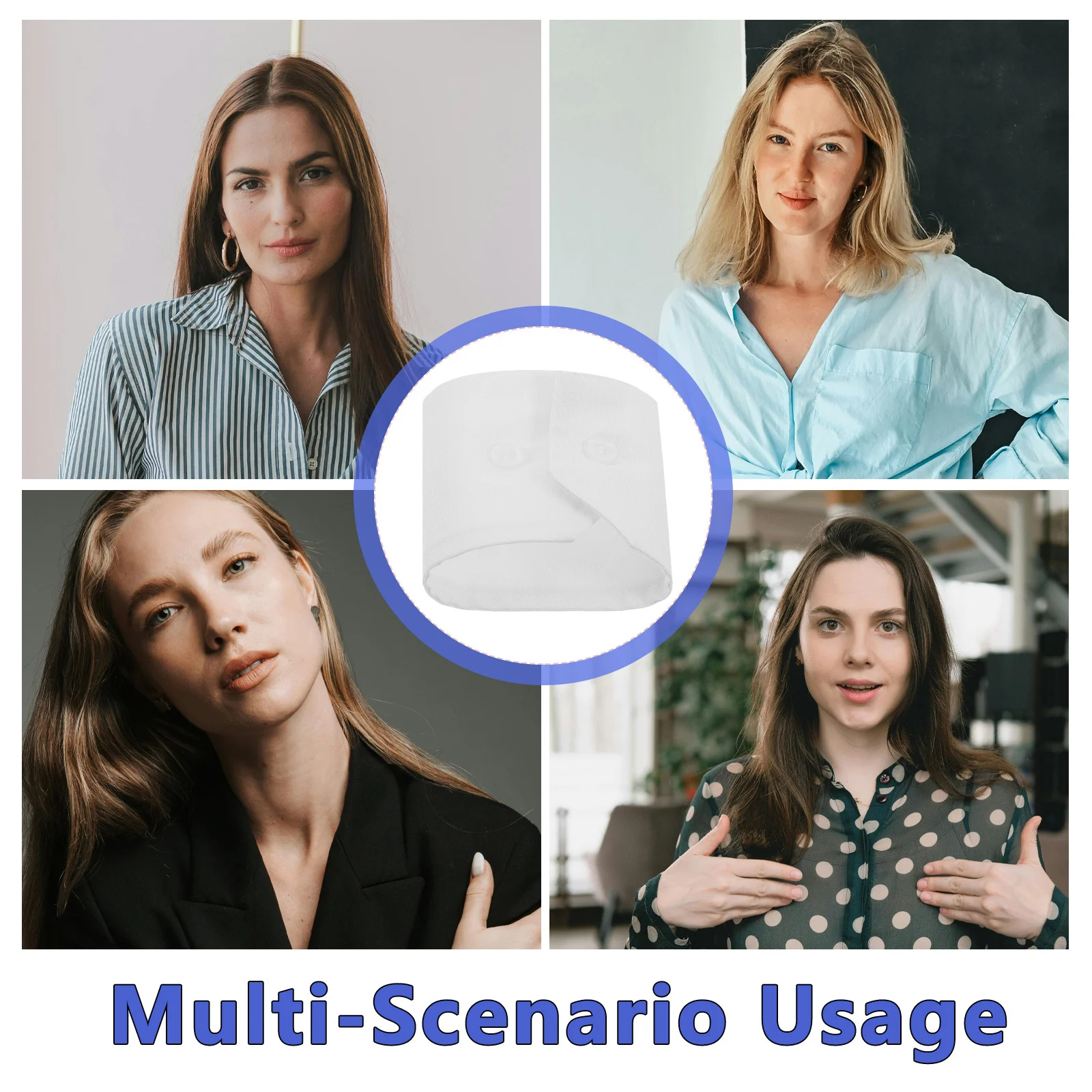 زوج واحد من أصفاد المعصم القابلة للفصل للنساء، أكمام مكشكشة أنيقة، إكسسوارات للذراع، أكمام يدوية مزخرفة للهالوين #4