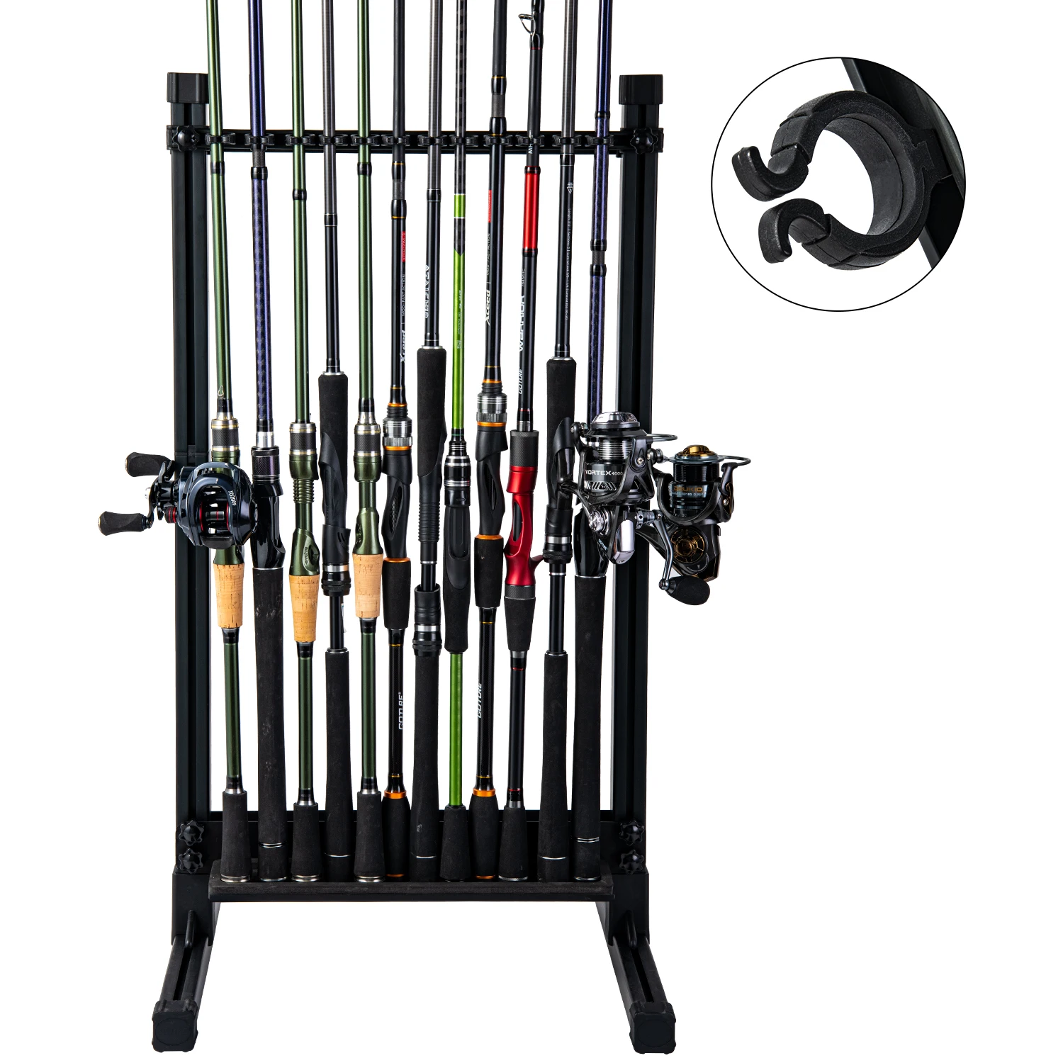 

Fishing Rod Holder Aluminum Alloy Fishing Pole Holder Rack