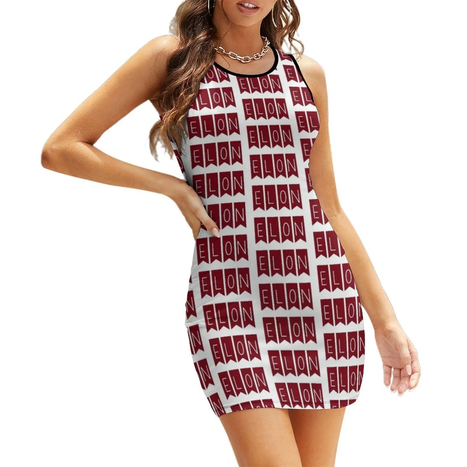 

elon Sleeveless Sundress women formal occasion dresses dresses with long sleeves summer clothes for women Aesthetic clothing