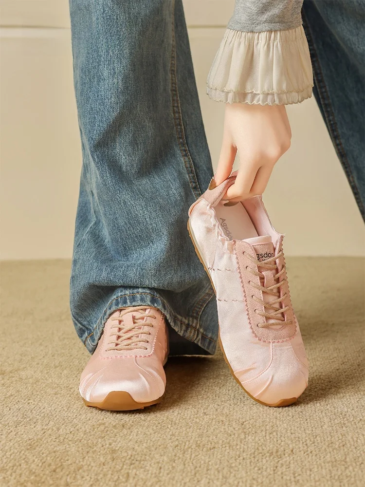 agsdon-ballet-silk-train-oes-women's-soft-bot-flat-casual-oes-spring-new-sle-small-ence-design-low-help-height