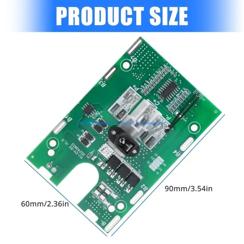 367D Electric Angles Grinder 21V Battery Protective Board Hand Drill Accessories Battery Protective Board Battery Pack Module