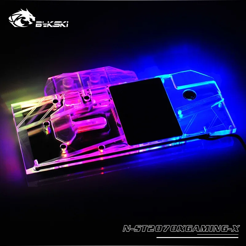 Bykski Gpu Water Cooling Block use for ZOTAC RTX2070 8GB X-GAMING OC/Gaming RTX2070 AMP/RGB Full Cover Copper Radiator Block