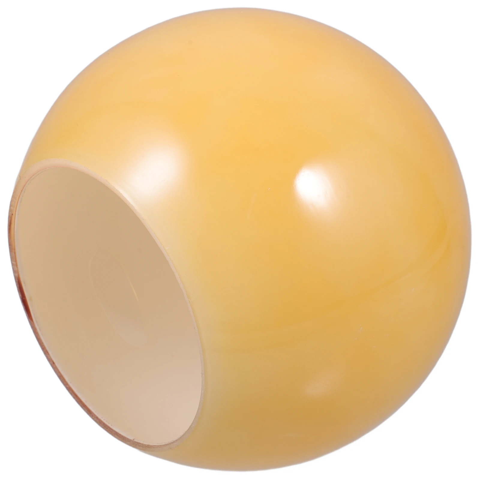 

Glass Lamp Shade Dual-Hole Round Shape Compatible with E27 Pendant Light DIY Replacement Glass Globe Lamp Cover for Table Floor