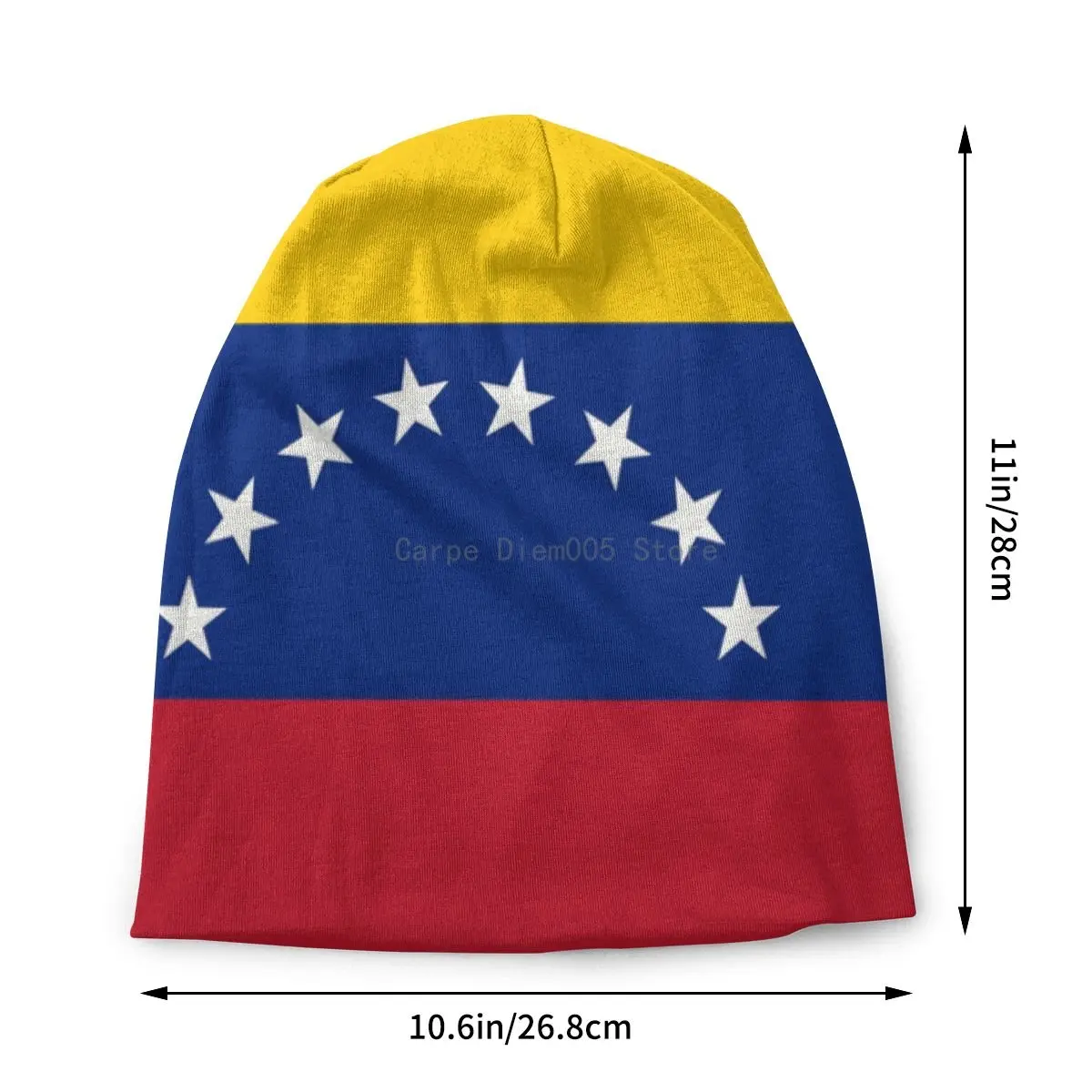 Flag Of Venezuela Beanie Bonnet Knitted Hats Women Men Hip Hop Winter Warm Skullies Beanies Cap for Ski