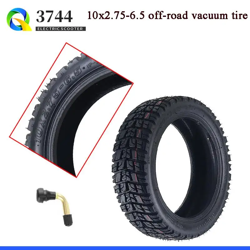 

Бескамерная внедорожная шина 10x2.75-6.5 (10 дюймов) для электросамокатов Speedway 5 и Dualtron 3, запчасти