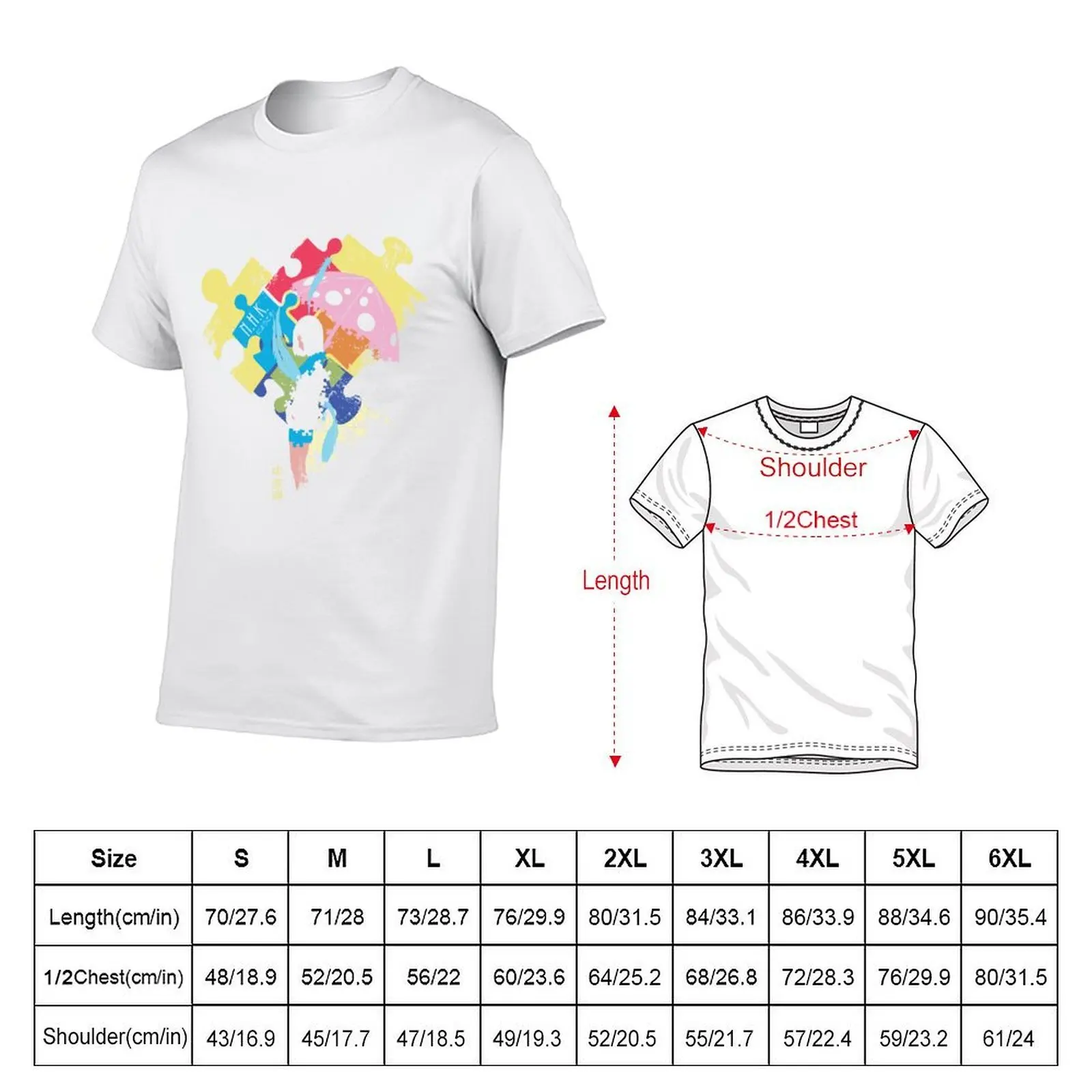 Welcome to the Puzzle T-Shirt korean fashion quick-drying mens t shirt graphic