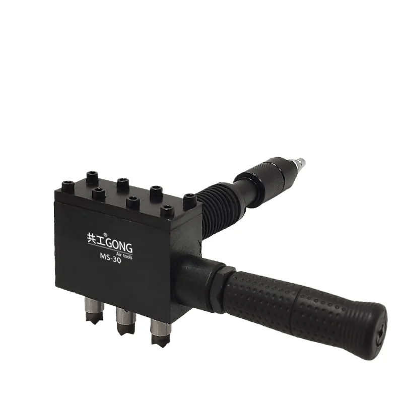 

*Pneumatic rust hammer MS-30 Handheld 590383 Three-head rust machine Ship paint and rust removal tool